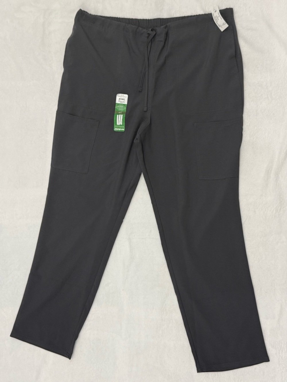 NWT Scrubstar Unisex Adult XL Pewter Gray Medical Scrub Pants